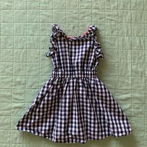 Navy blue + white crewcuts size 5 girls dress